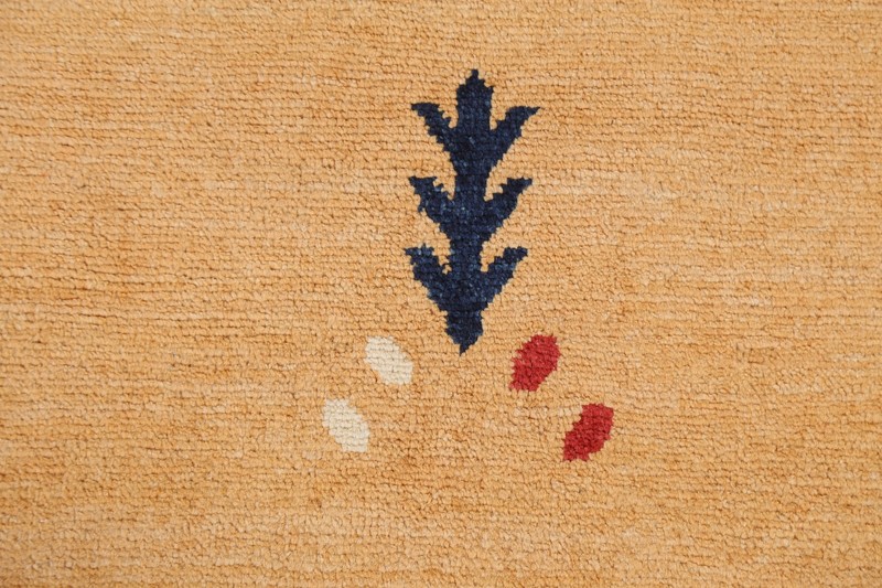 Bordered Gabbeh Contemporary Oriental Area Rug Hand-knotted WOOL Carpet 7x10 ft gallery