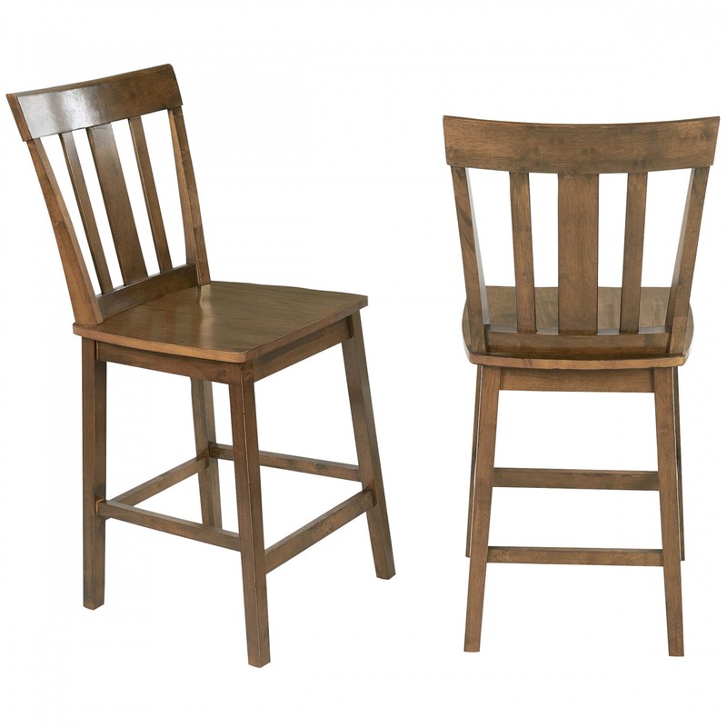 5-Piece Table and Chairs Dining Set Counter-Height Kitchen Nook Breakfast Pub gallery