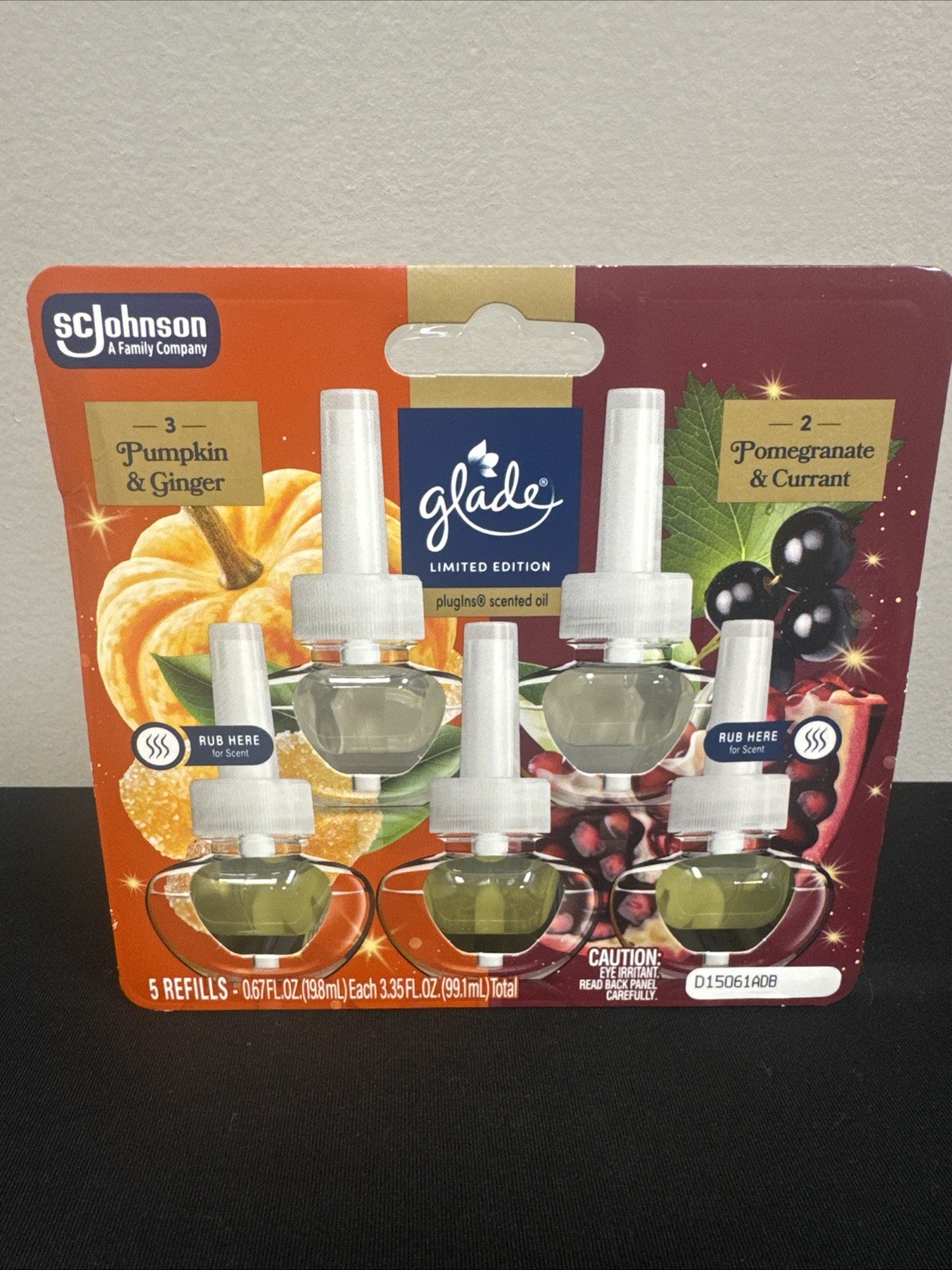 Glade Plugin Scented Oil Refills Pumpkin & Ginger Pomegranate & Currant gallery