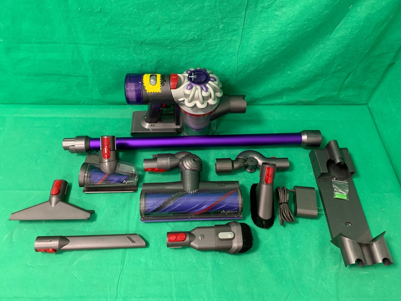 Dyson V8 Cordless Stick Vacuum Cleaner - Silver/Purple gallery