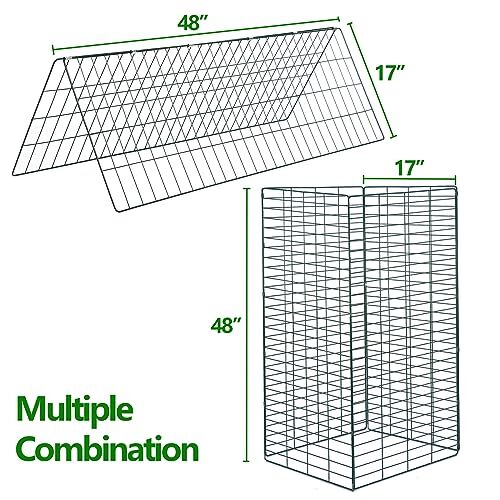 CUCUMBER TRELLIS Foldable A-Frame Small Grid 2 Pack 34"x 48" TORIEXON gallery