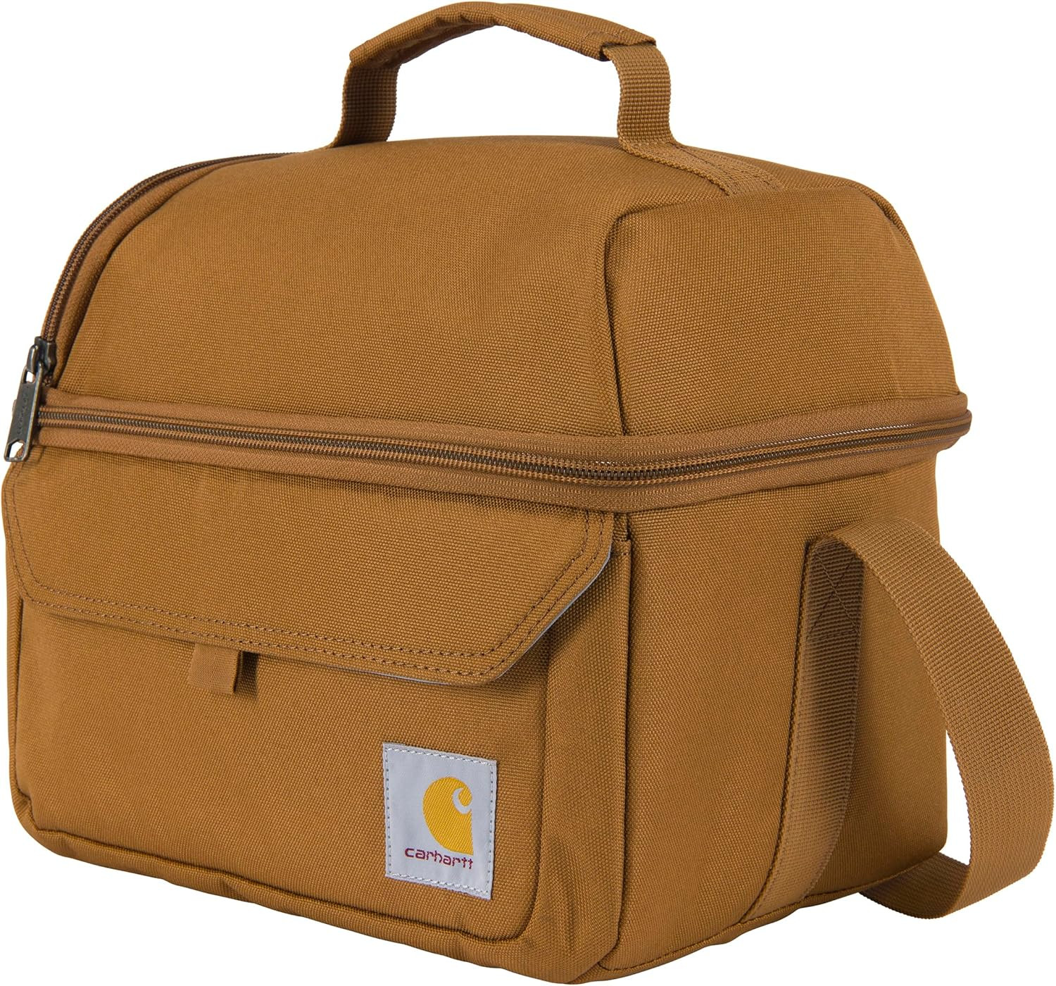 Carhartt 12 Can Two Compartment Lunch Box | Durable, Fully-Insulated Lunch Bag f gallery