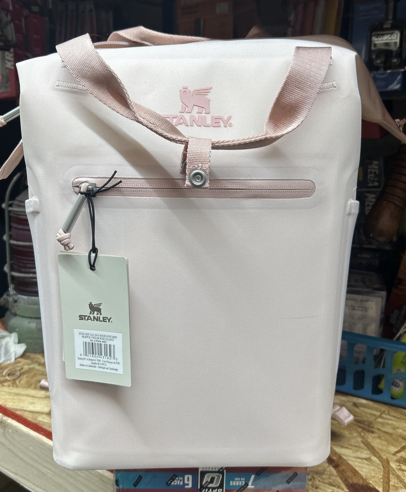 Stanley Madeleine Midi Cooler Backpack Light Pink 14.8qt Or 14L Brand New READ! gallery