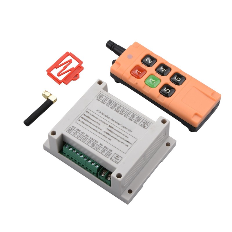 6 Channel 10A Relay Receiver Wireless Remote Control RF Switch 12-36V 6CH gallery