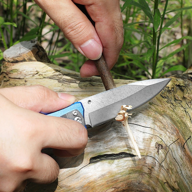 Smith & Wesson Framelock Folding Knife 7-in Stainless Blade Stainless/G10 Handle gallery