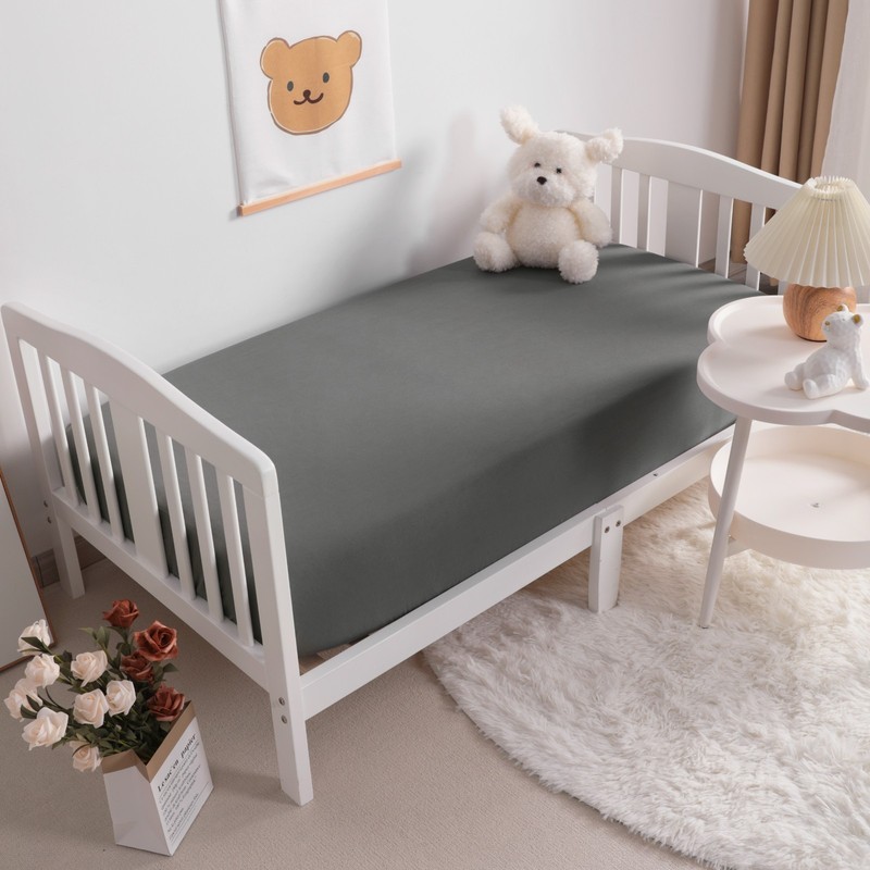 Ultra Soft Microfiber Fitted Crib Sheet, Easy Care Toddler Fitted Sheet gallery