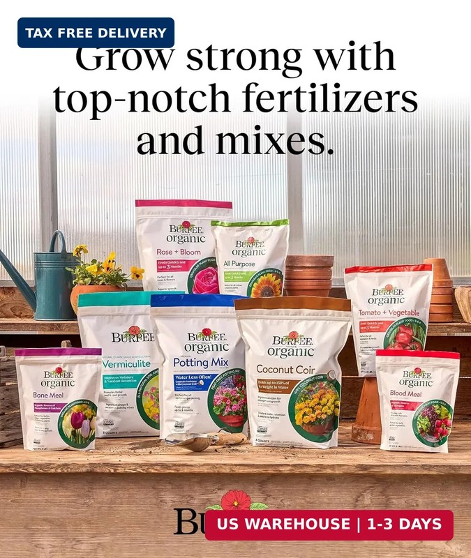 Burpee Natural Purpose Granular 4-Lb Organic Food for Growing Strong Plants | Go gallery