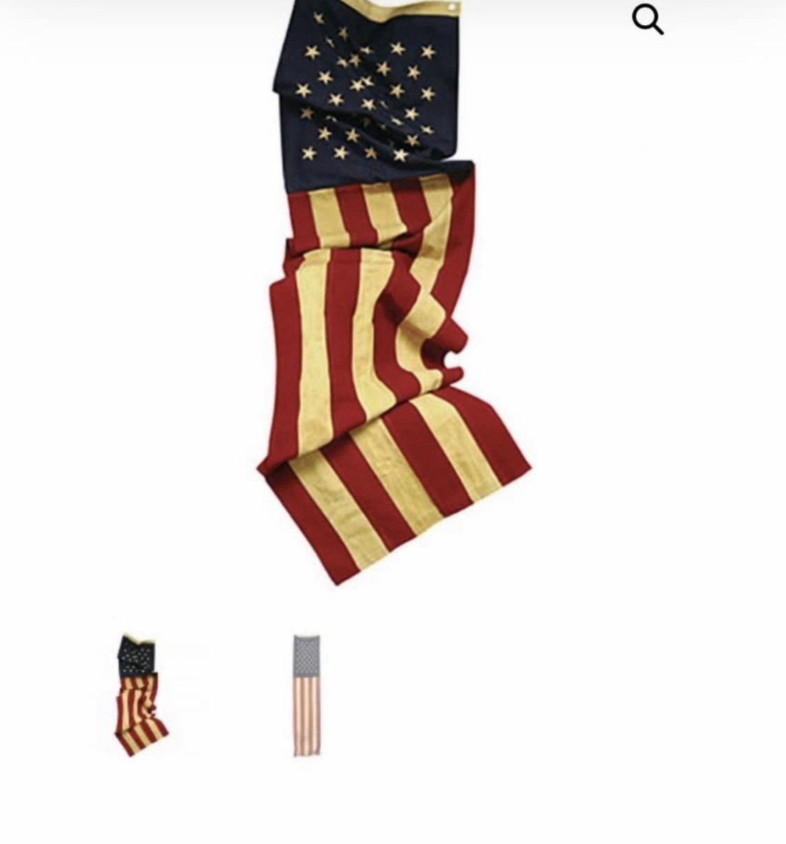 Primitive AMERICANA PATRIOTIC FLAG TABLE RUNNER/Swag 💯 Cotton gallery