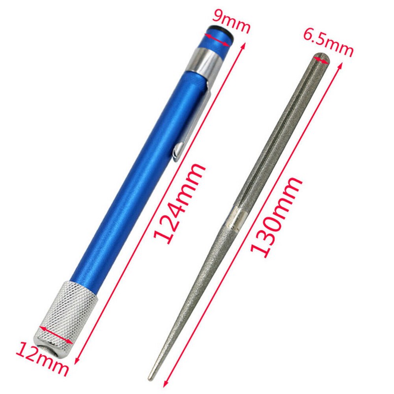 Knife Sharpener Portable Retractable Diamond Knife Sharpening Steel Rod Kitchen gallery