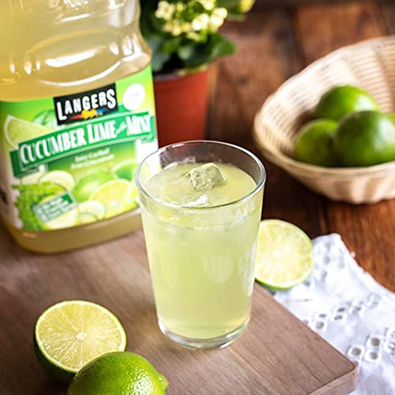 Juice Cocktail, Cucumber Lime with Mint, 64 Fl. Oz. (Pack of 8) gallery