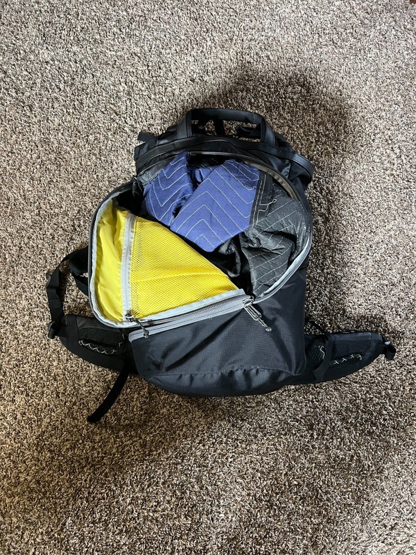 Sterling Wonderwall Roll Top Climbing Pack with Side Access; Good Condition 3