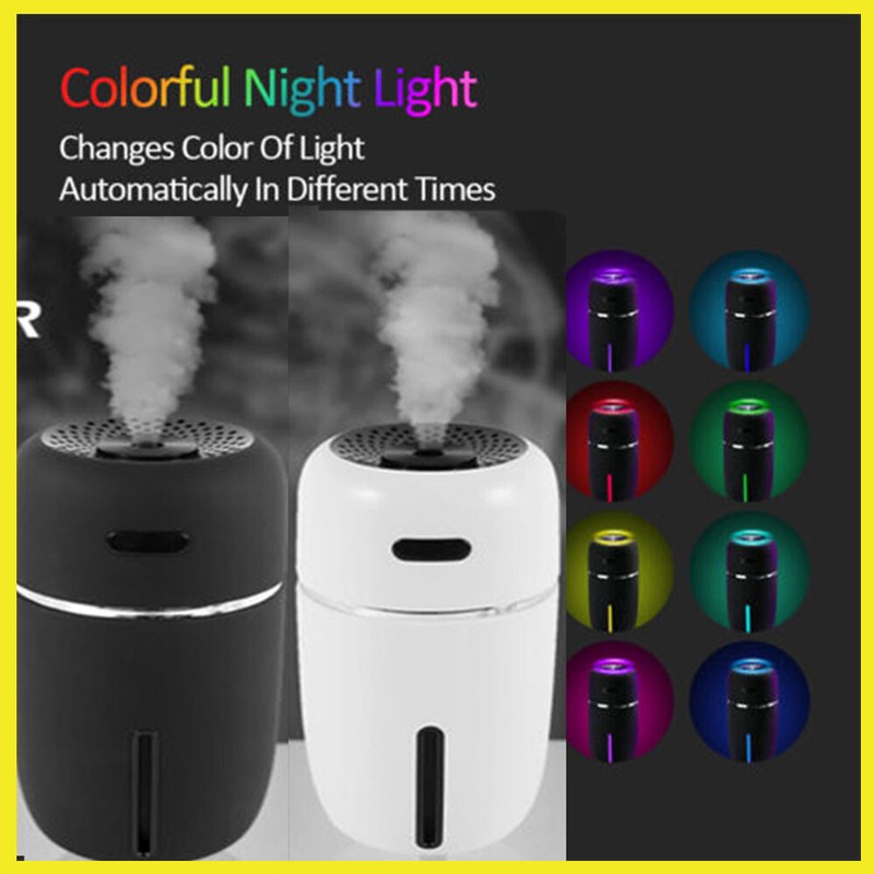 200ML Essential Oil Aromatherapy Machine Ultrasonic LED Deodorization Humidifier gallery