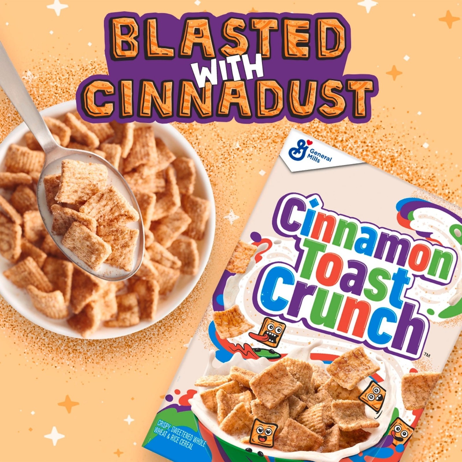 Cinnamon Toast Crunch Crispy Cinnamon Cereal, 32 oz gallery