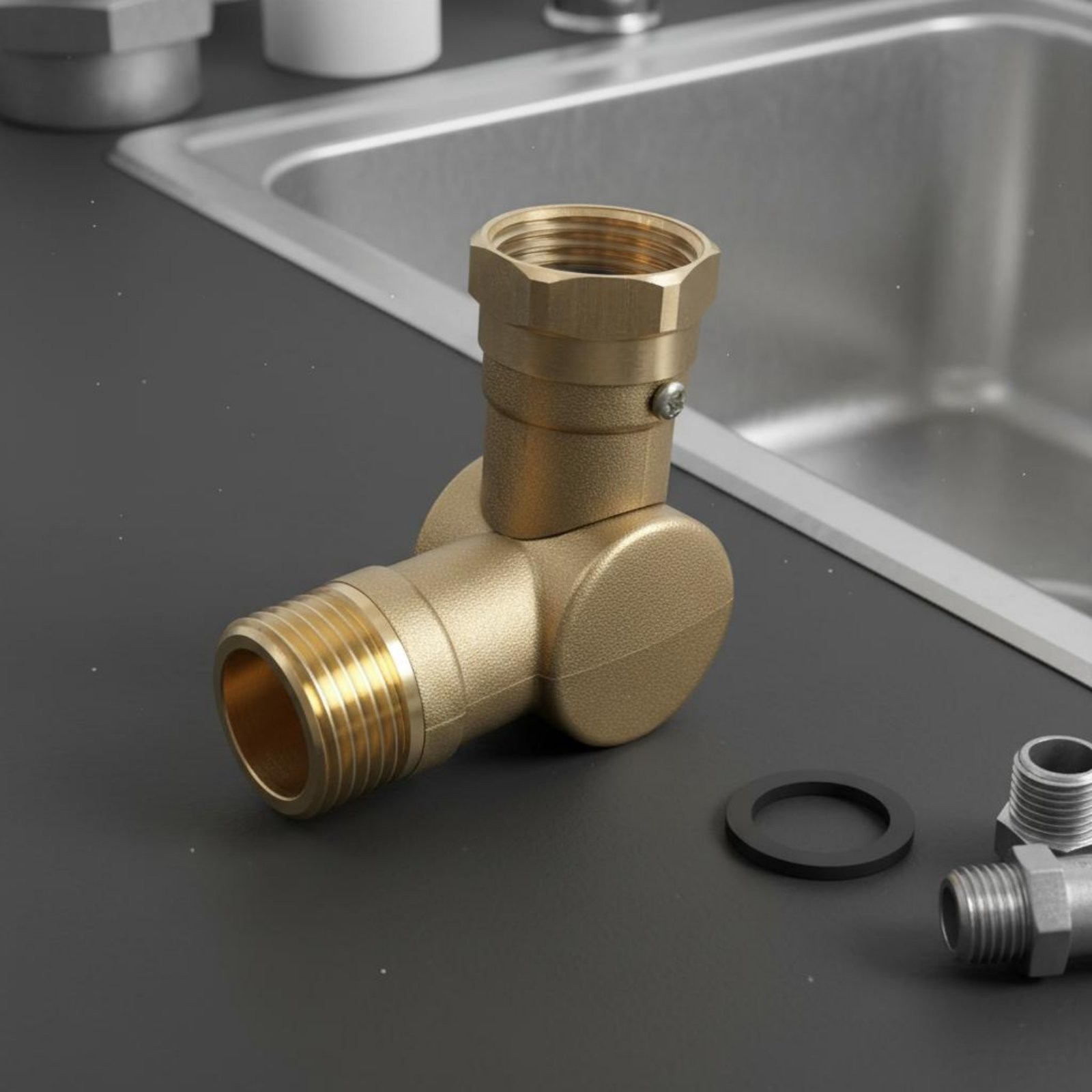360 Degree Rotating Hose Connector Resistant for Marine, Camping gallery