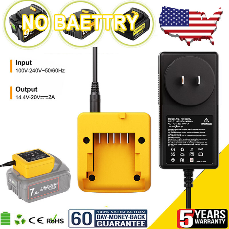 For DEWALT 20V 20 Volt MAX Li-Ion Battery DCB206 Charger Replaces DCB115 DCB112 gallery