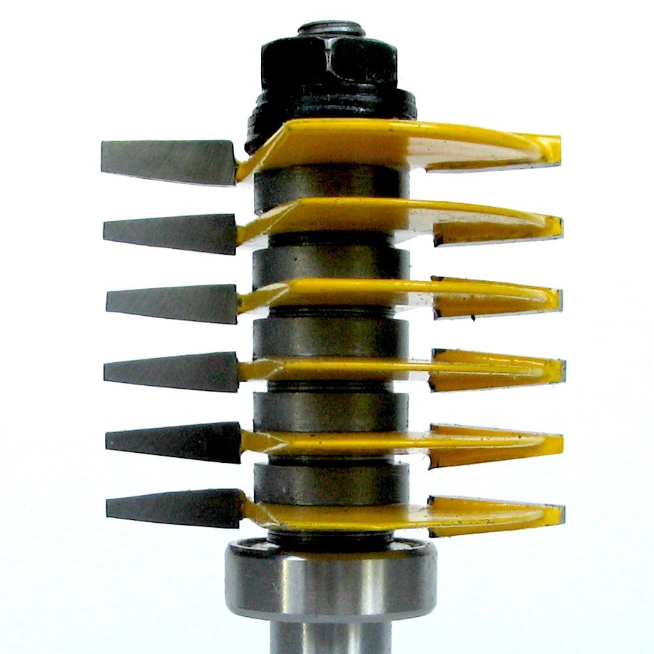 1 PC 1/2" Shank Adjustable Finger Joint Router Bit sct-888 gallery