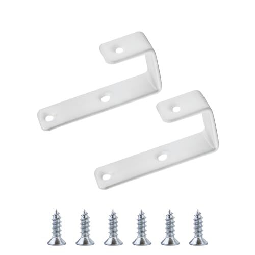 2 Pack Bunk Bed Ladder Hook 1" Replacement Hardware for Camper RV Bunk Ladder