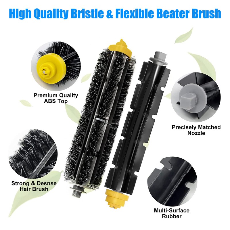Replacement Part Kit For iRobot Roomba 600 Series Vacuum Filter Brush Cleaner gallery