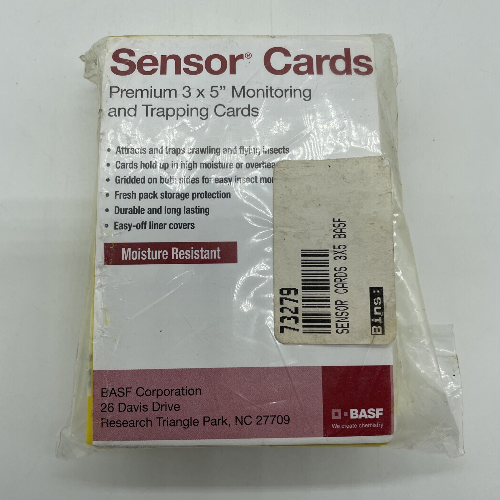 50 Sensor Yellow Sticky Cards For Monitoring Plant Iinsects by BASF - Free Ship! gallery