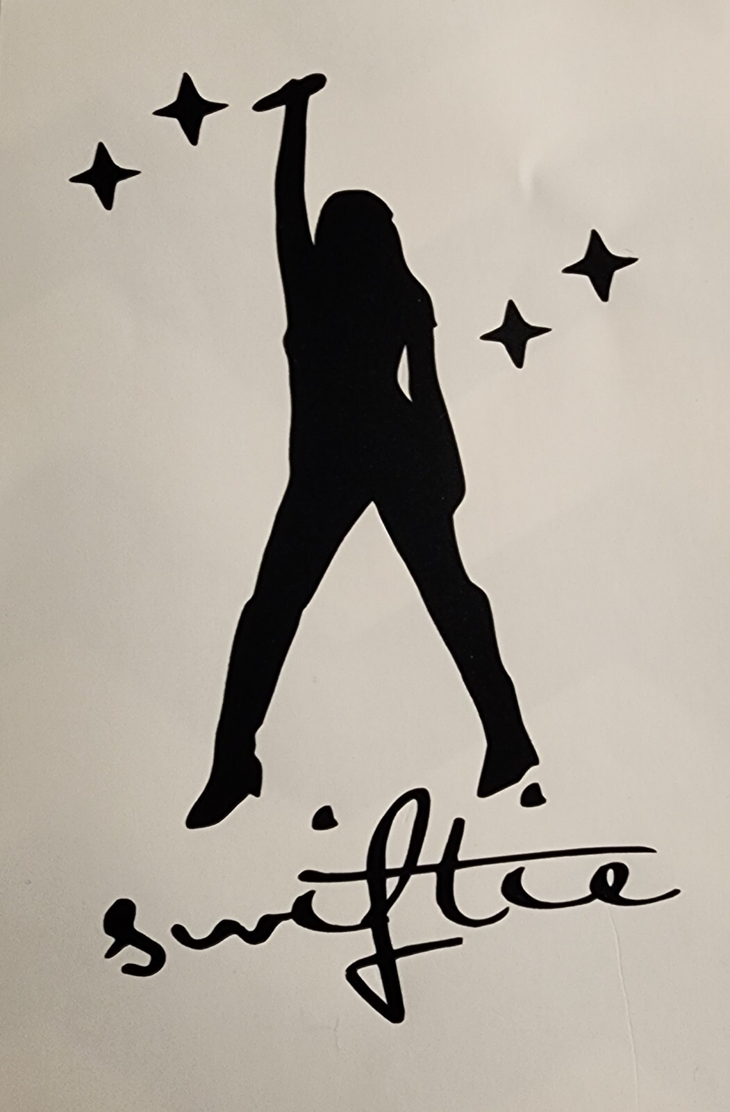 Swiftie Taylor Swift Computer/Car/Cup Vinyl Decal 4x6 gallery