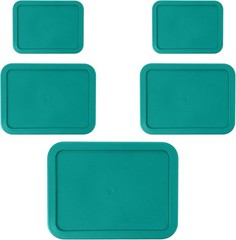 Replacement Rectangular Lids for Pyrex Glass Food Storage Containers 3 6 11 CUP