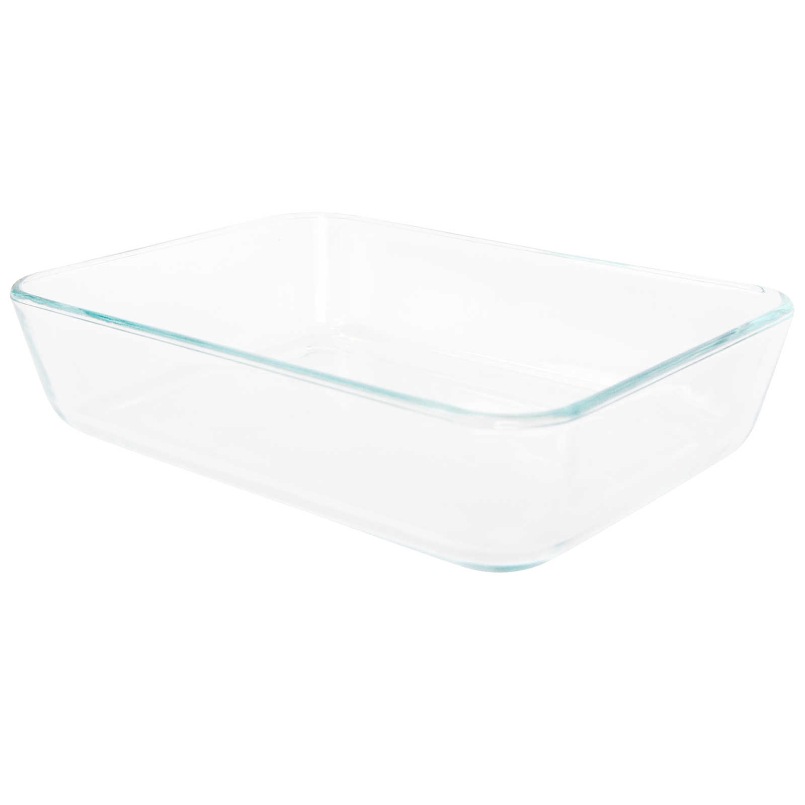 Pyrex 7211 6-Cup Rectangle Glass Storage Dish w/ 7211-PC 6-Cup Cadet Blue Lid gallery