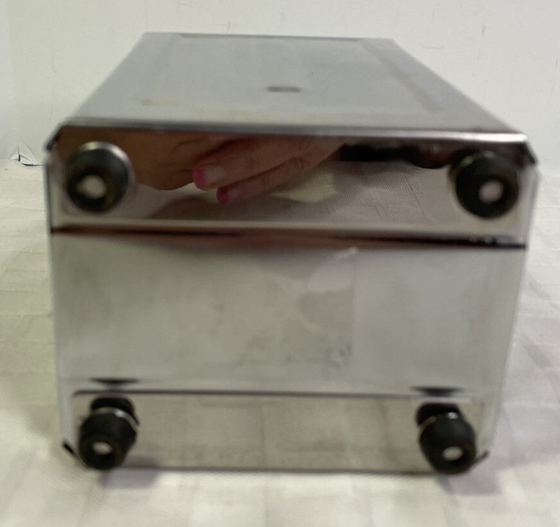 TableCraft 221 S/S Full-Size Double Sided Napkin Dispenser gallery