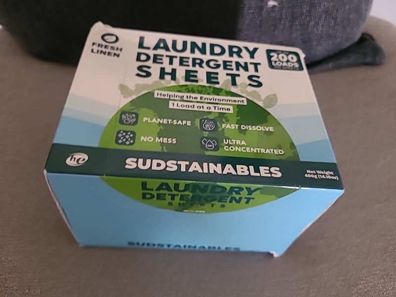 Eco Friendly Laundry Detergent Sheets 100 sheets 200 loads - Plant based Free... gallery