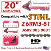 COPPERHEAD 20" Saw Chain STIHL - 26RM3-81 / 3689 005 0081 MS261 MS271 290 MS291 gallery
