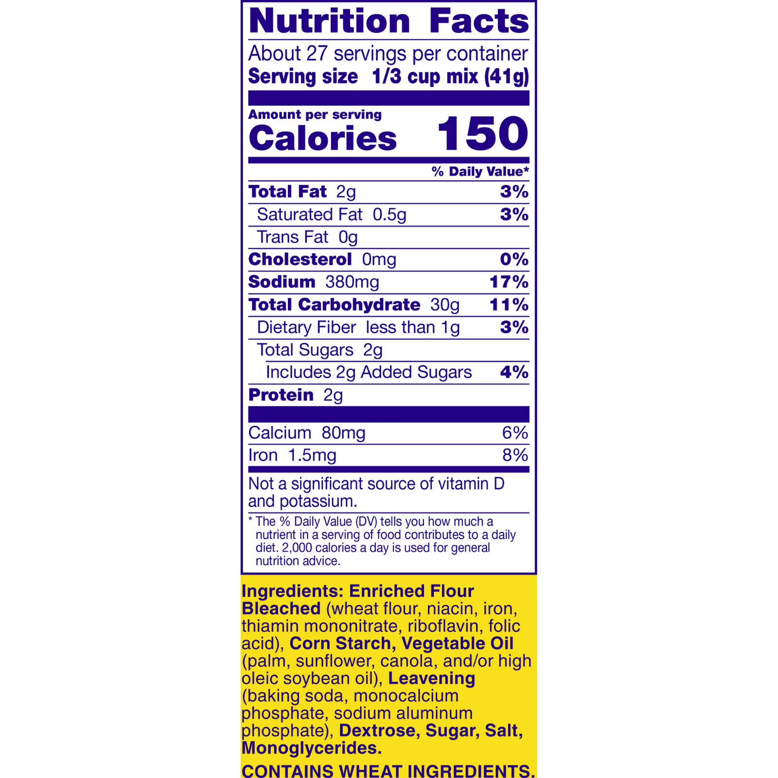 Betty Crocker Bisquick Pancake and Baking Mix, Original, 40 oz gallery