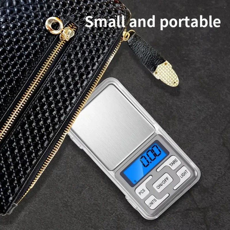 Mini High Precision Pocket Scale 500g/0.01g, Digital Scale... gallery