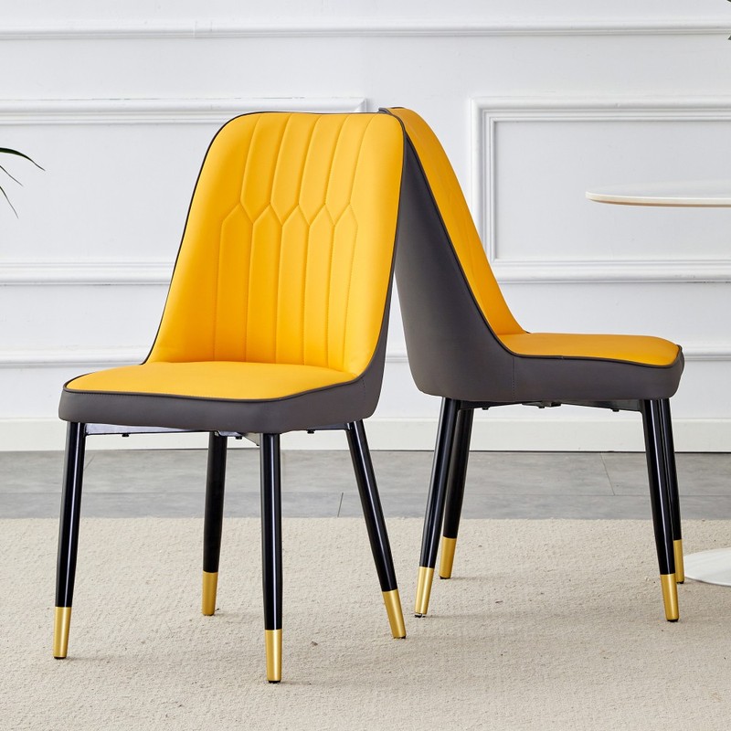 dark gray stitching style, equipped with artificial leather cushioned seats gallery