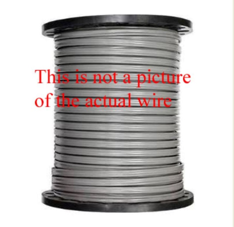 75 FT 8/2 UF-B W/GROUND UNDERGROUND FEEDER DIRECT BURIAL WIRE/CABLE gallery