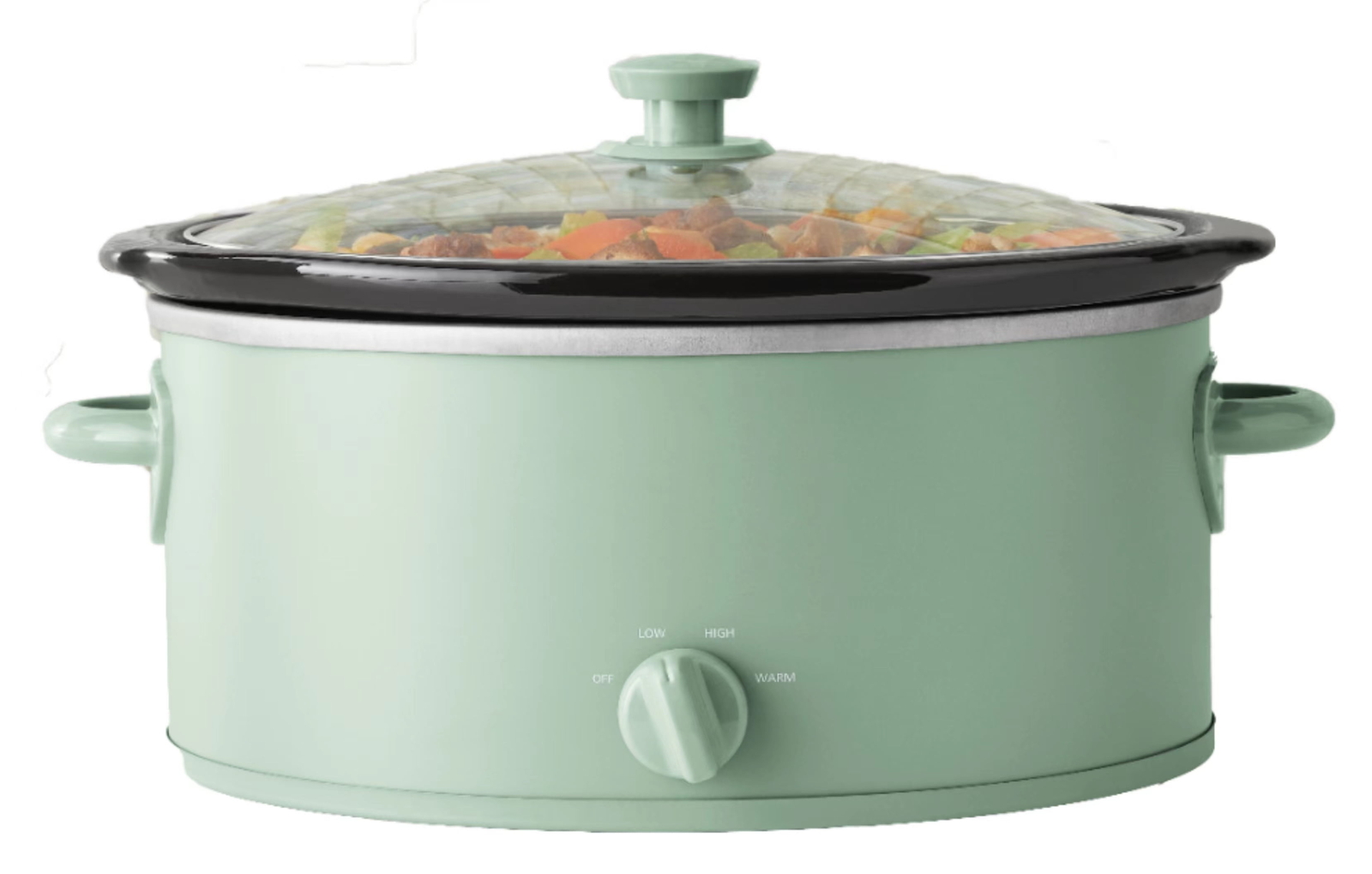 6 Quart Oval Slow Cooker, Green Sage Color, Glass Lid, Model # MS8400778514-08 gallery