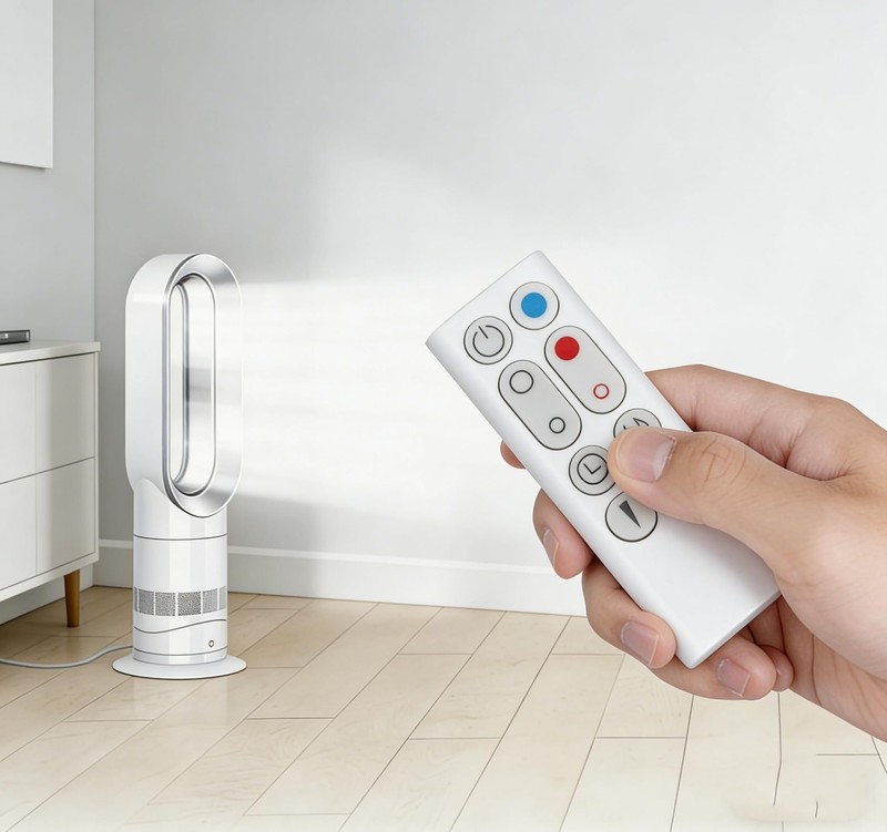 Replacement Fan Remote Control Compatible with Dyson AM09 Hot + Cool Heater T... gallery