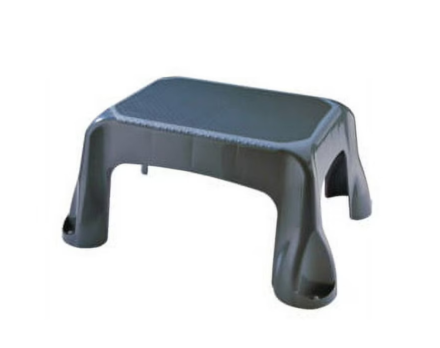 Rubbermaid Step Stool In Mold Tread 1 Step, Gray gallery