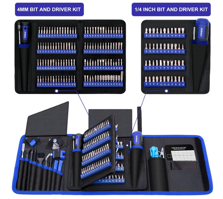 191-Piece Precision Screwdriver Set Electronic Repair Tool Kit gallery
