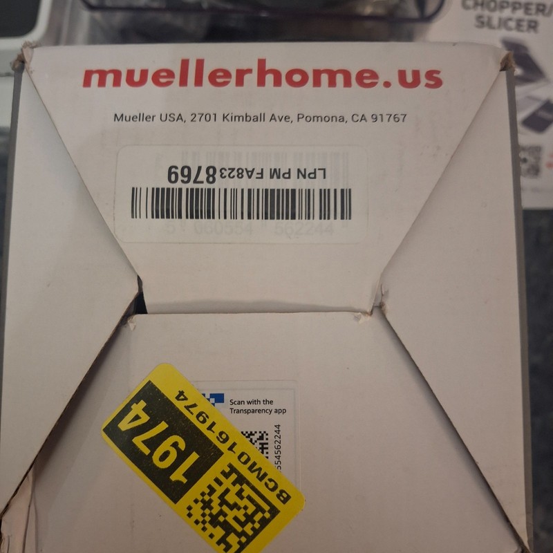 Mueller Pro-Series Multi Chopper Slicer MC-780 White Dicer Julienne Grater gallery