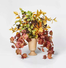 31″ NEW WITH TAGS FALL LEAF STATEMENT ARRANGEMENT THRESHOLD CENTERPIECE XL