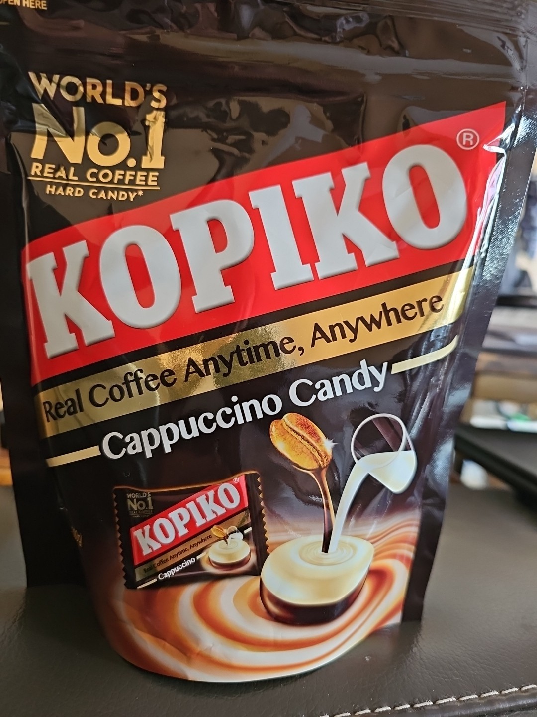 Kopiko Real Coffee Cappuccino Flavored Candy 10.6 Oz. Bag Hard Coffee Candy 1pk gallery