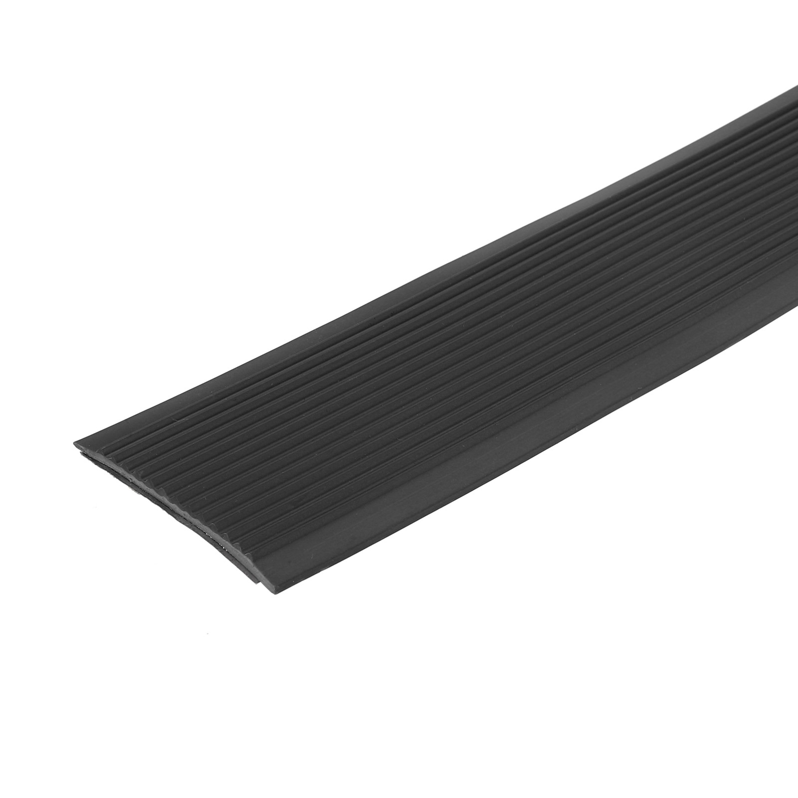 3.2Ft Stair Nosing, 5cm PVC Self Adhesive Step Edges Protector, Black gallery