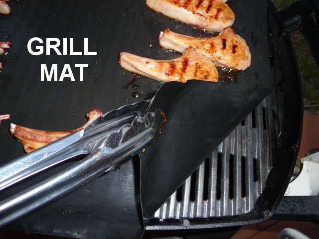 BBQ Grill Mat Rigid(4*Thick) PREMIUM Non Stick AUSSIE BRAND Money Back Guarantee gallery