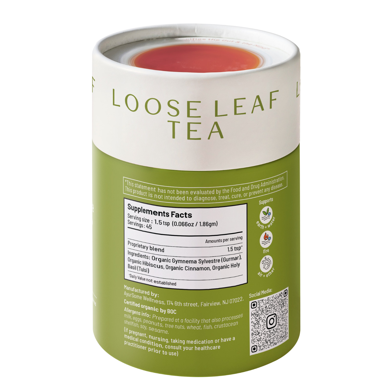 Control Sugar Delete Tea | Award winning Gymnema Sylvestre tea blend gallery
