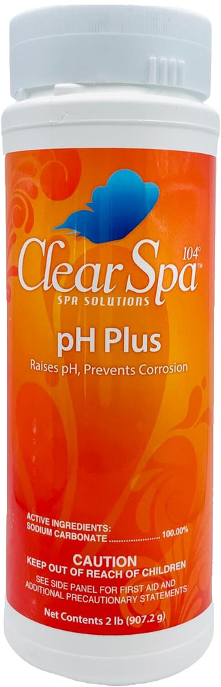 Clear Spa pH Plus Increaser Sodium Carbonate - Hot Tub / Spa - 2lbs.