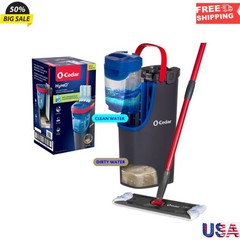 O-Cedar H2prO Flat Mop System New