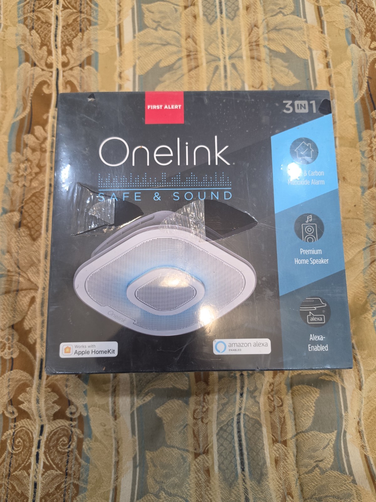 First Alert Onelink Safe & Sound Smoke Carbon Monoxide Smart Alarm Speaker Alexa gallery