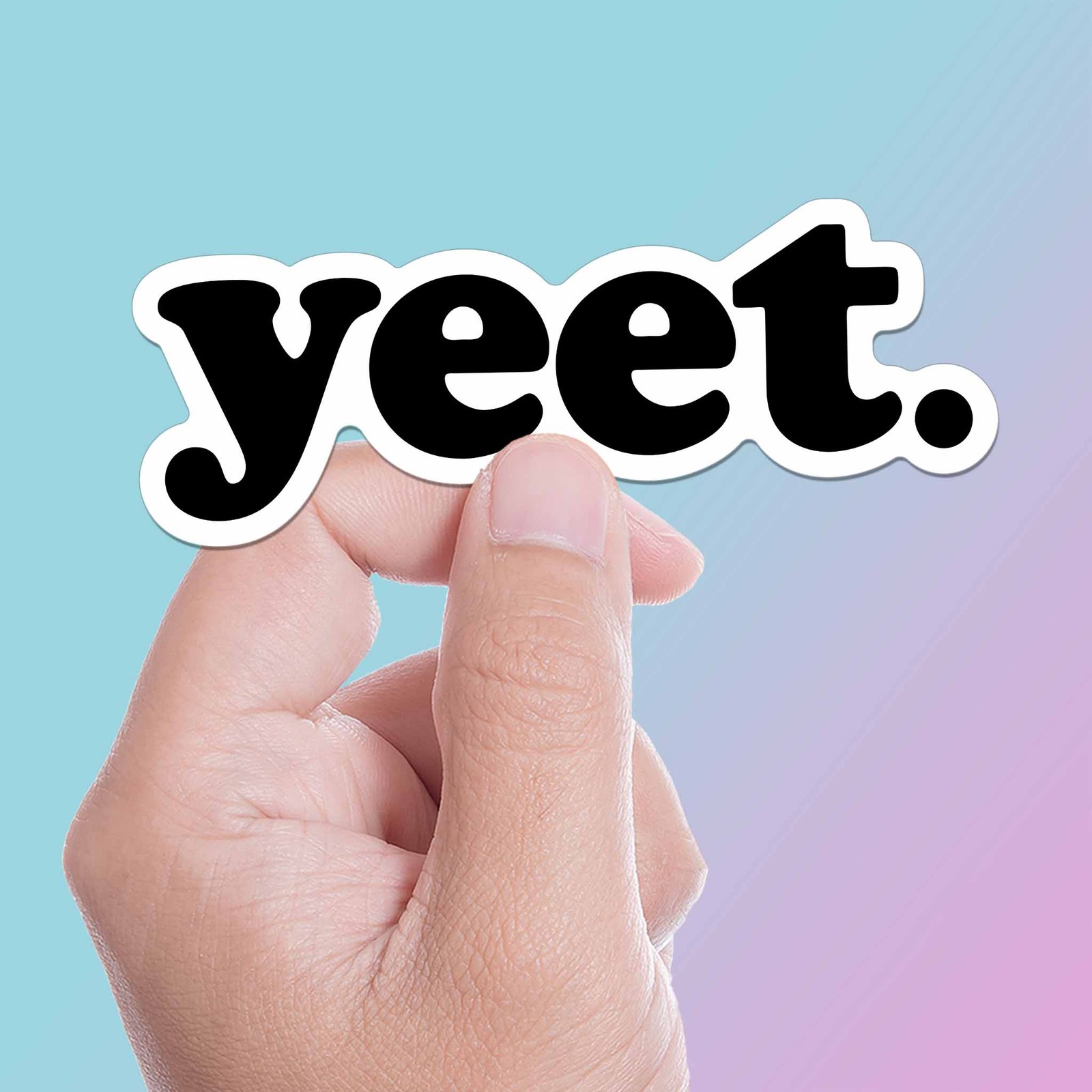 Yeet Sticker for Hydroflask - Funny Vine Meme Decals gallery