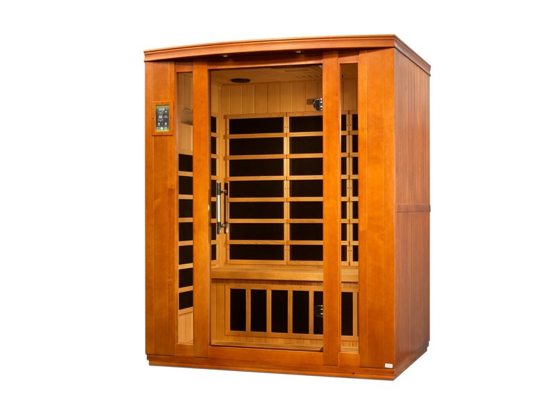 Dynamic Bellagio 3 Per Low EMF Far Infrared Sauna 9 Carbon Heating Panel New gallery