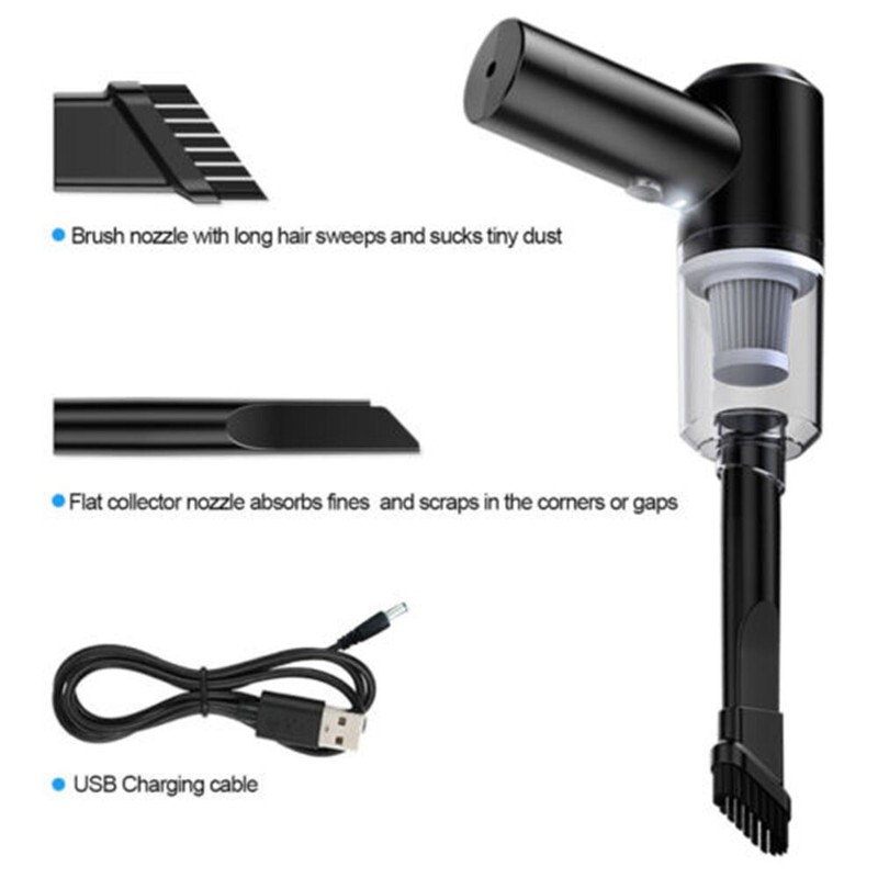Mini Computer Vacuum USB Keyboard Cleaner PC Laptop Brush Dust Cleaning Kit NEW gallery