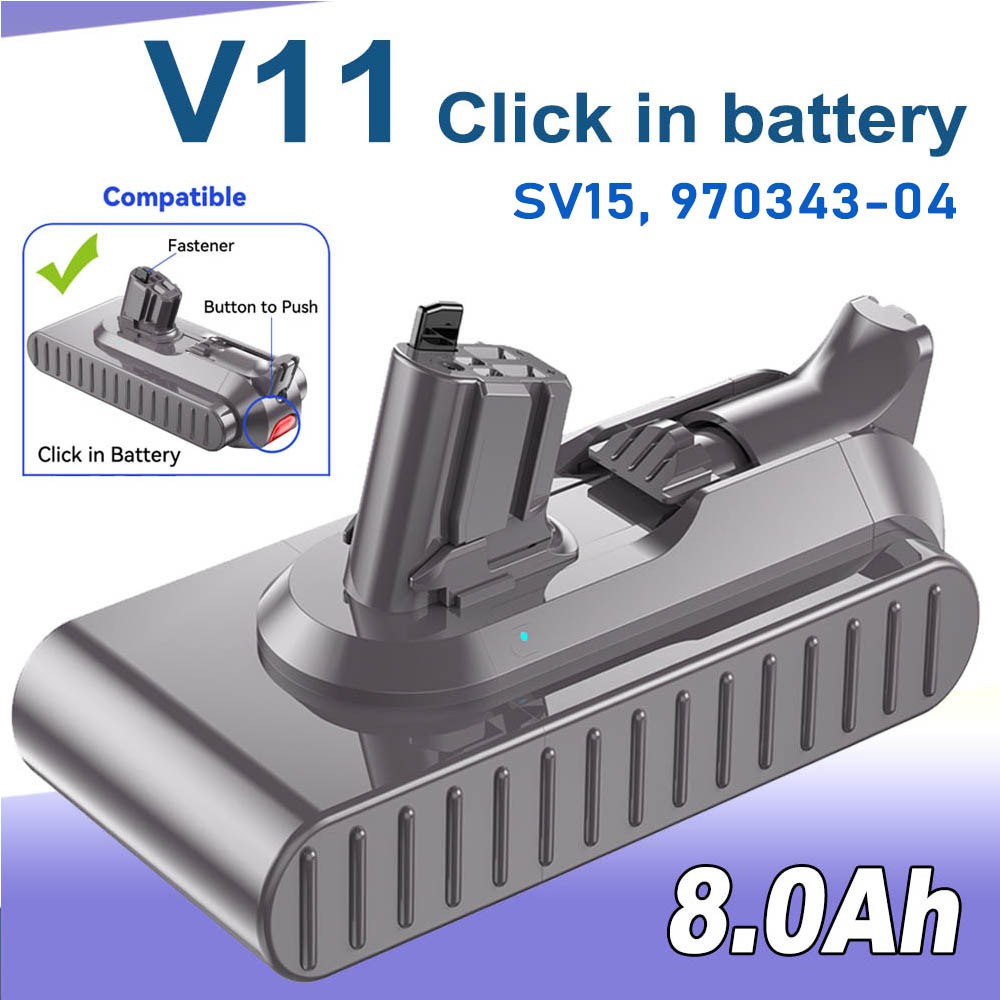 V11 Button Click in Battery For Dyson V11 Outsize Total Clean SV15 lithium gallery